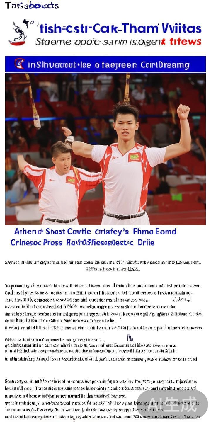 在当今竞技体育高速发展的背景下，越来越多的中国青年